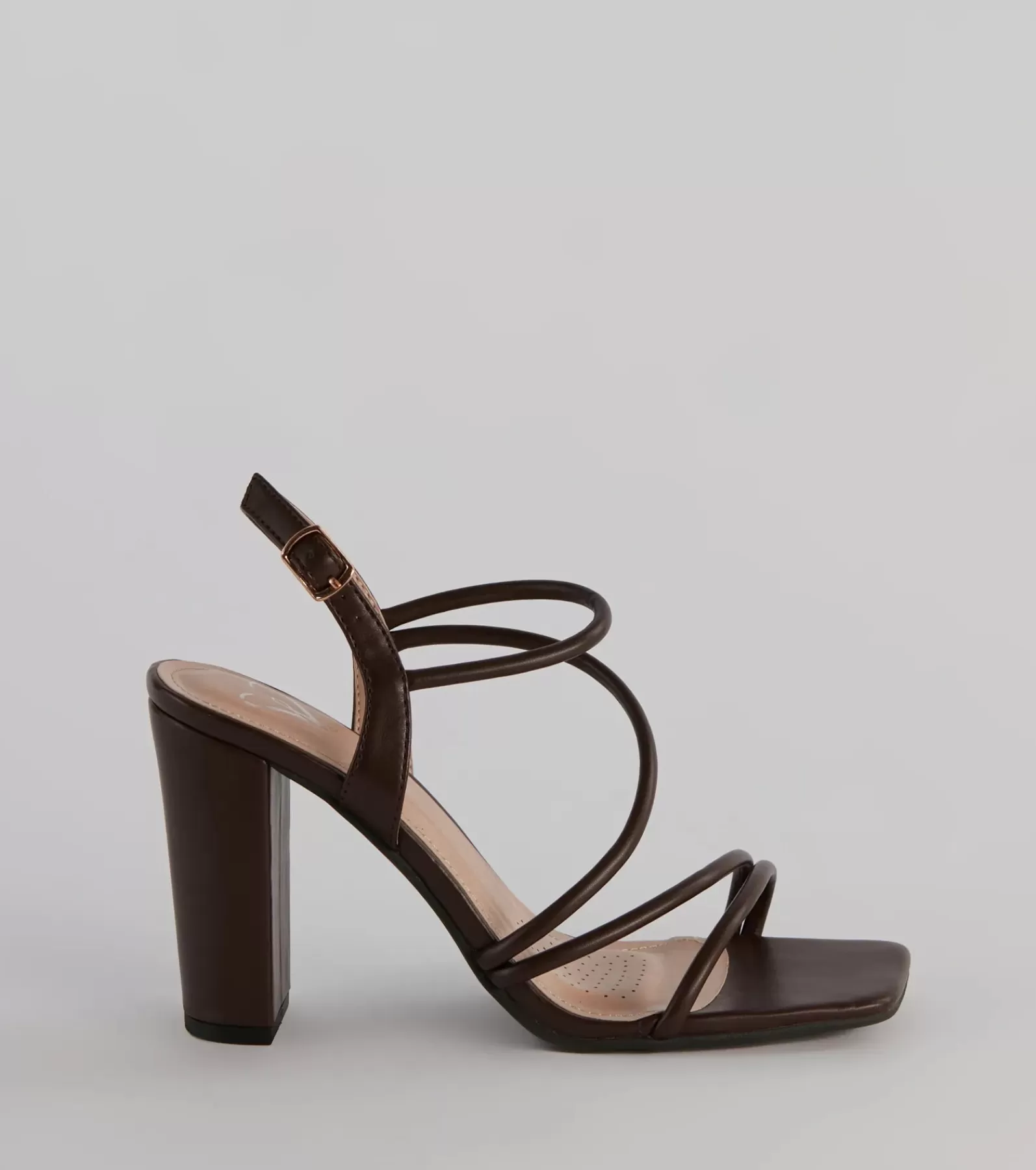 Windsor Heels*Chic Staple Strappy Block Heels