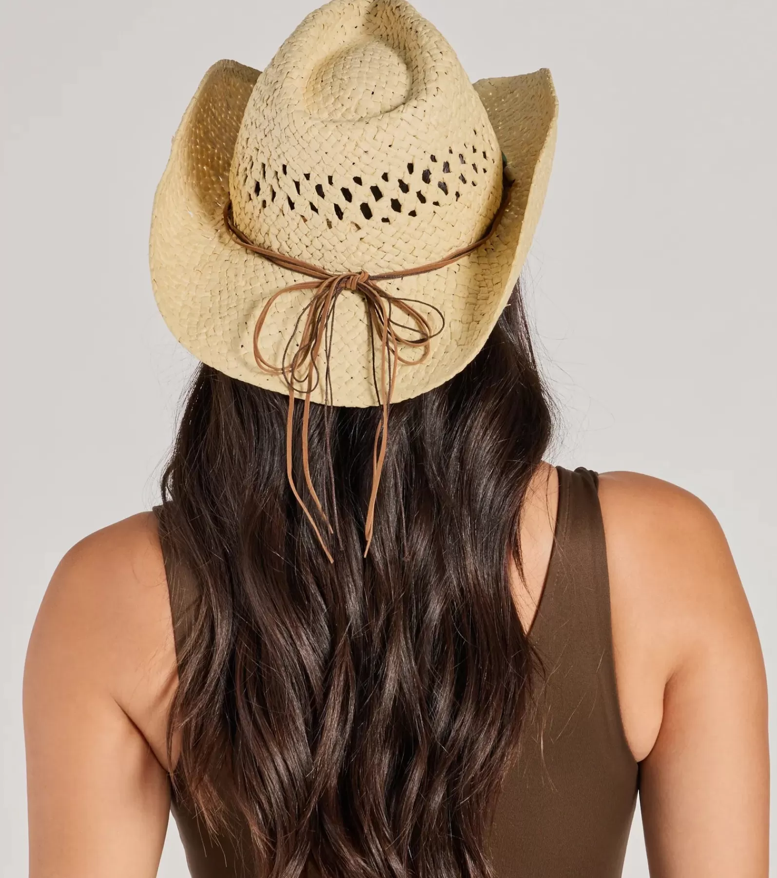 Windsor Hats | All Accessories*Coastal Cowgirl Shell Trim Straw Cowboy Hat