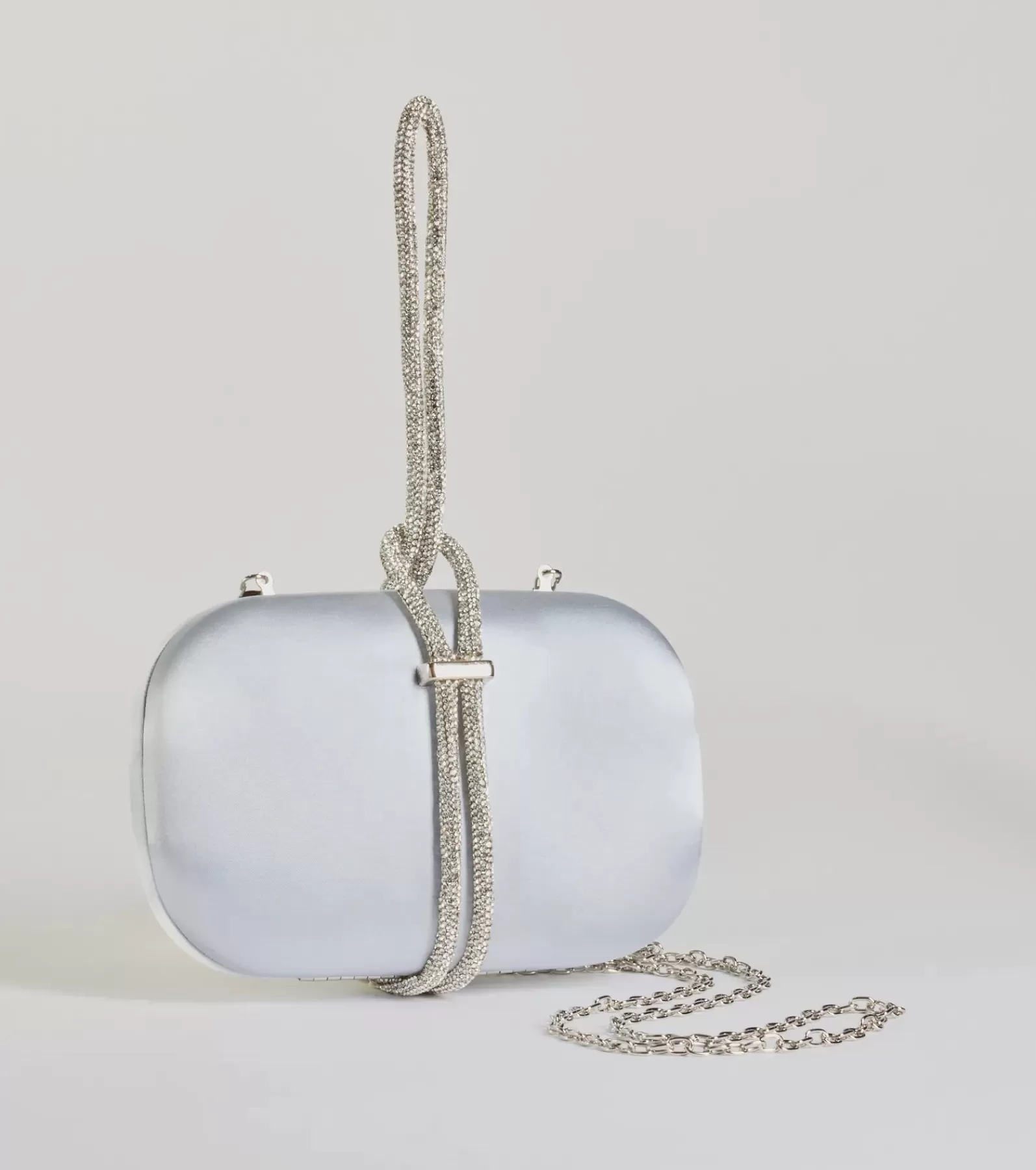 Windsor Clutches | Accessories*Cordially Invited Rhinestone Strap Satin Clutch