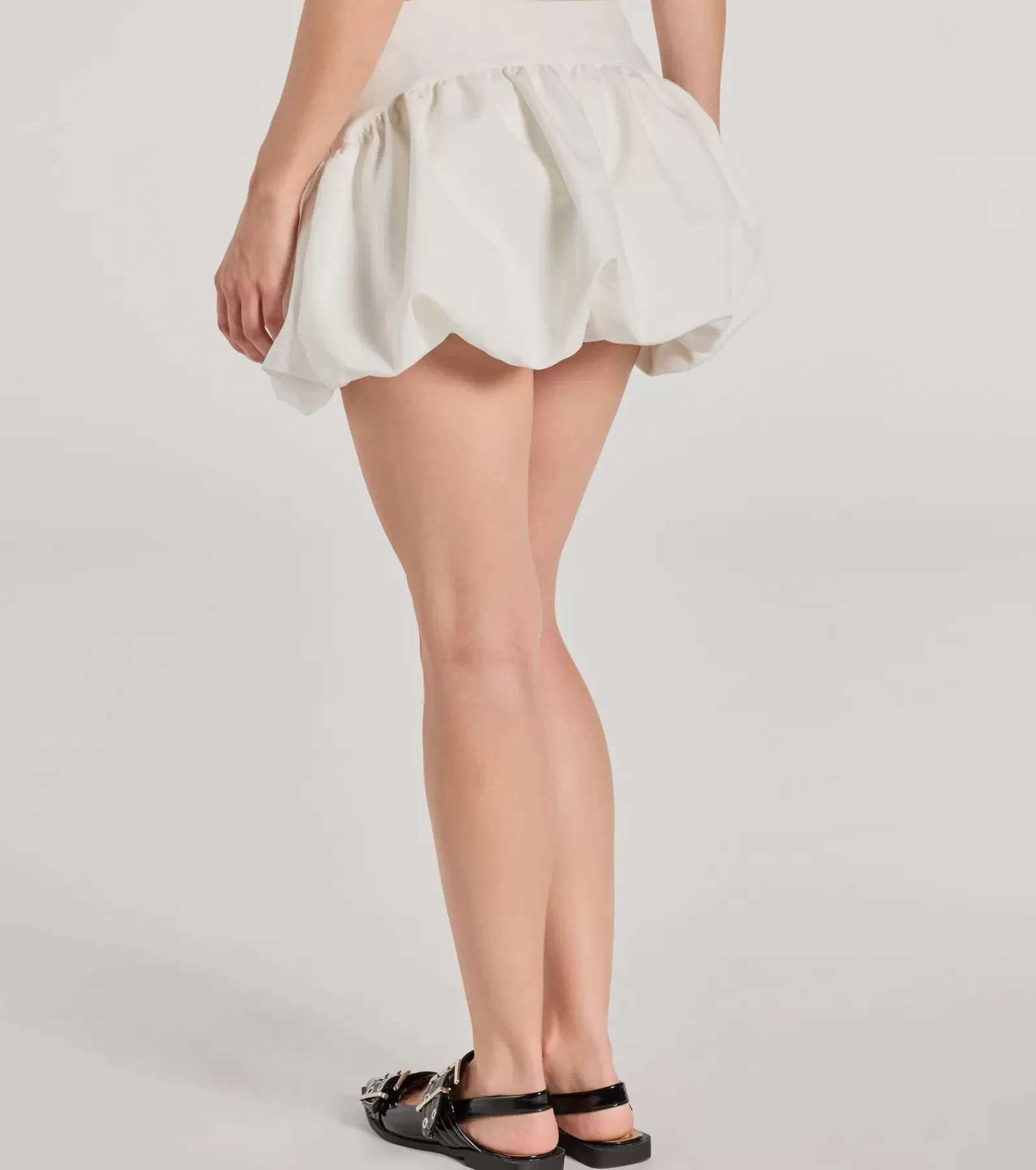 Windsor Shorts | Mini Skirts*Darling Allure Drop Waist Bubble Hem Woven Skort