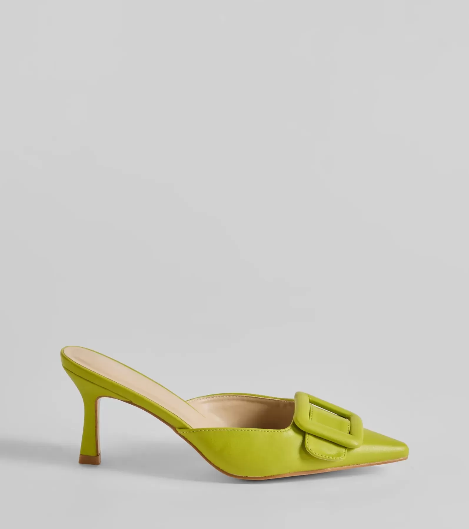 Windsor Stilettos | High Heels*Get To The Point Belt Closed Toe Stiletto Pumps