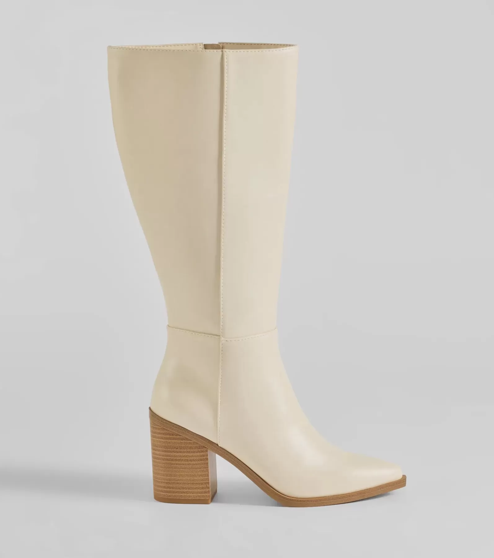 Windsor Knee High Boots | Boots & Booties*High Fashion Under-The-Knee Faux Leather Boots