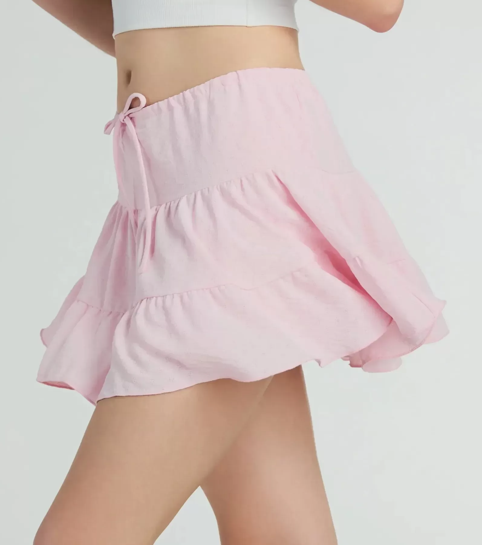 Windsor Mini Skirts | Skirts & Skorts*Playful Distraction Low Rise Ruffled Mini Skirt