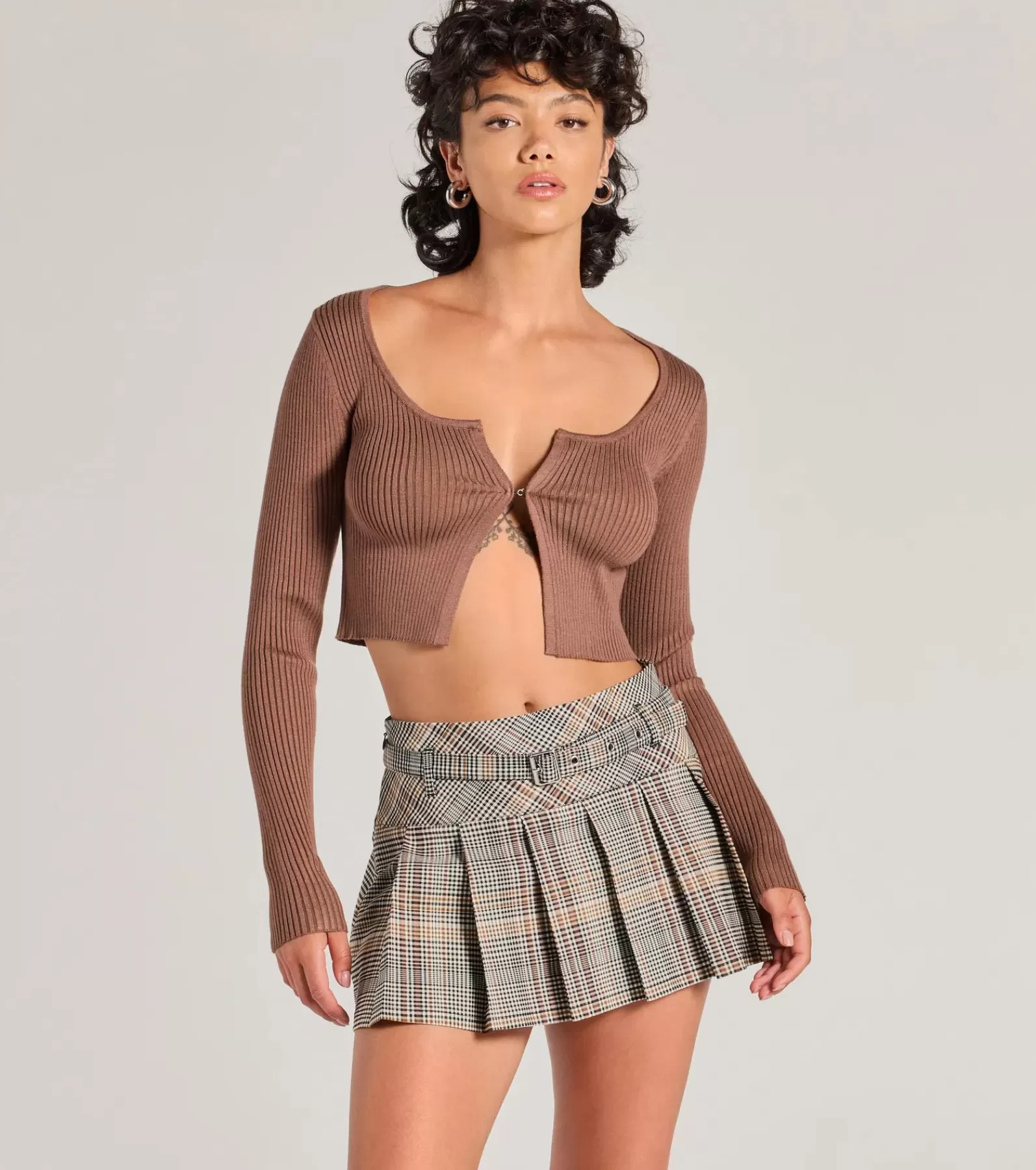 Windsor Shorts | Skirts & Skorts*Preppy In Plaid Belted And Pleated Skort