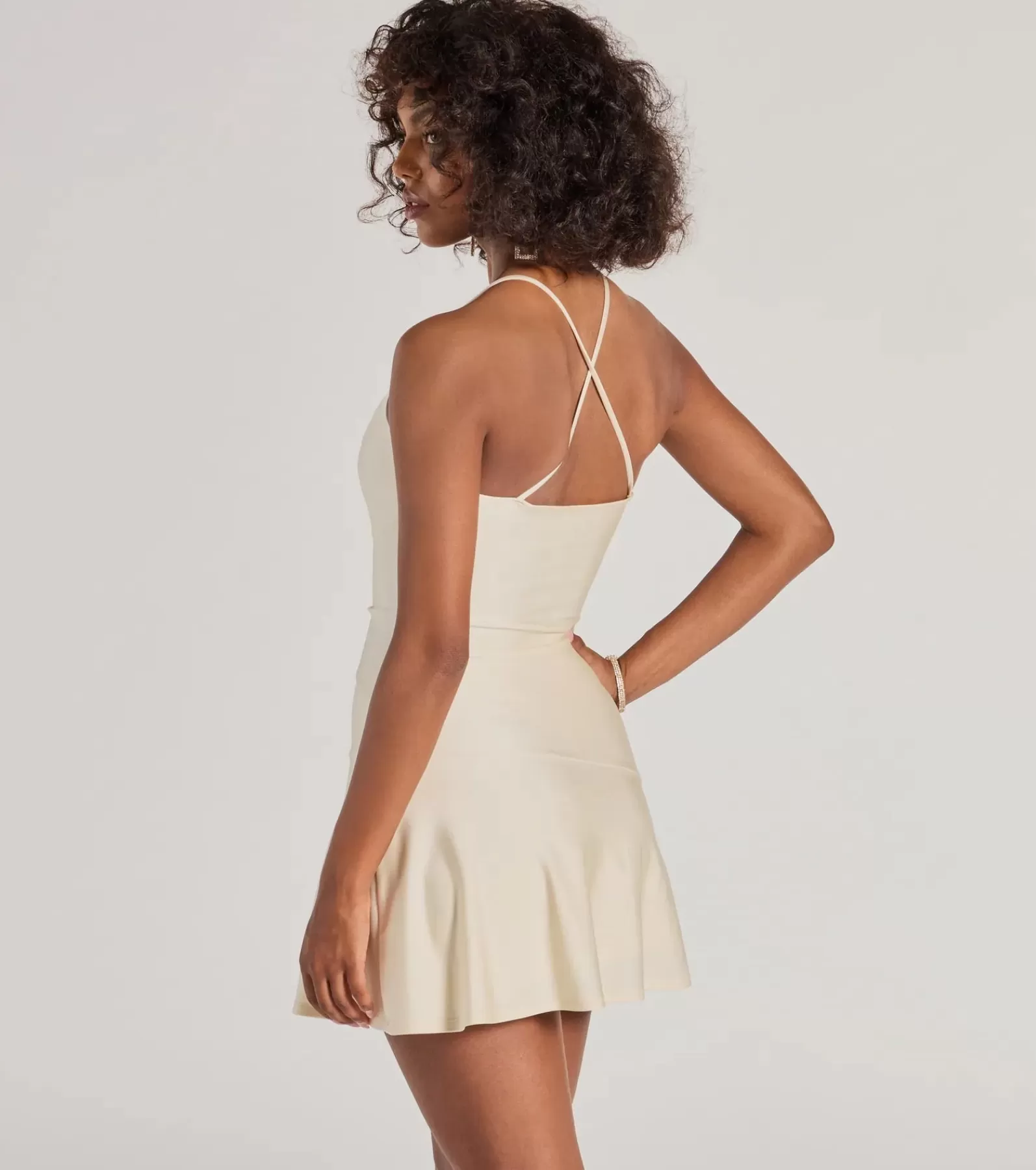 Windsor Rehearsal | Bridal Shower*Simply Sleek Knit A-Line Mini Dress