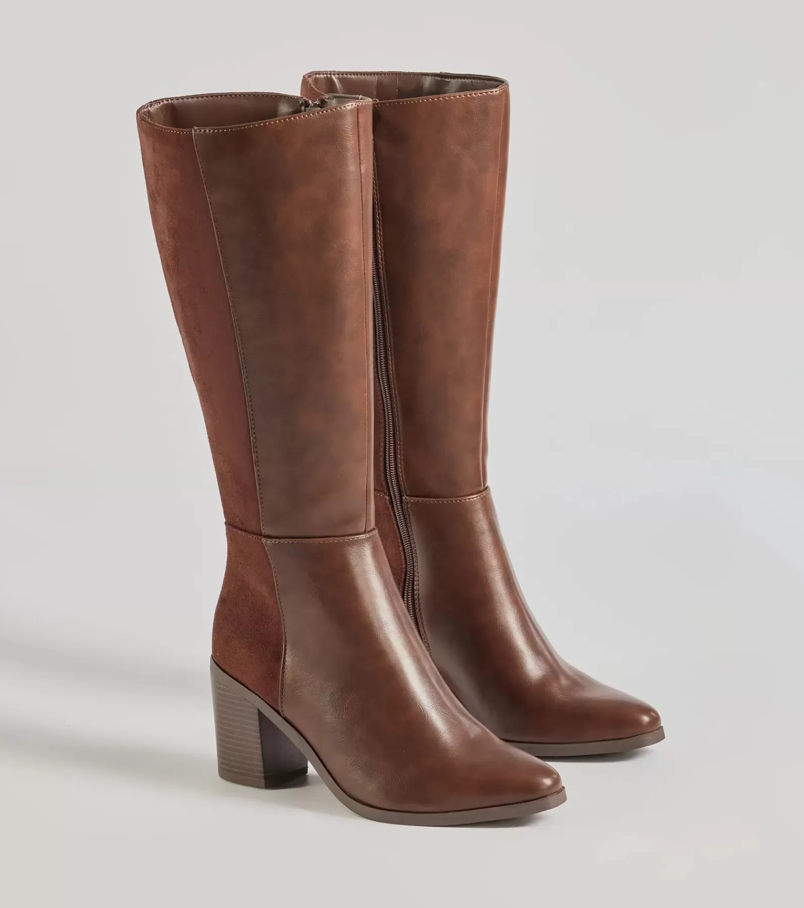 Windsor Knee High Boots | Boots & Booties*Slay The Scene Under-The-Knee Block Heel Boots