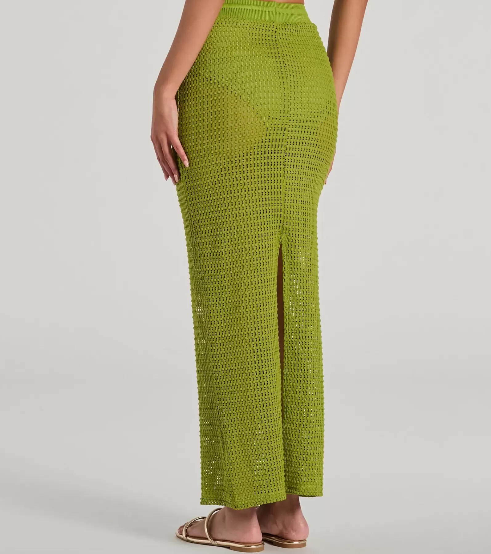 Windsor All Matching Sets | Skirts & Skorts*Sunny Chic High Slit Crochet Maxi Skirt