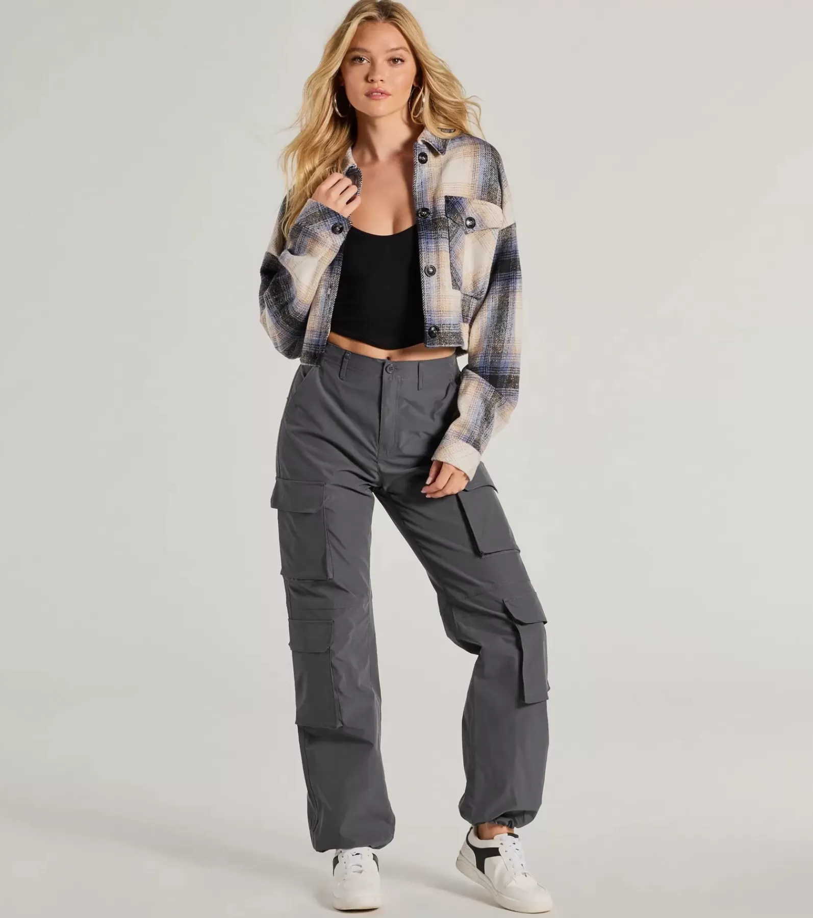 Windsor Cargo Pants | Mini Skirts*Trendy Life High Rise Cargo Pants